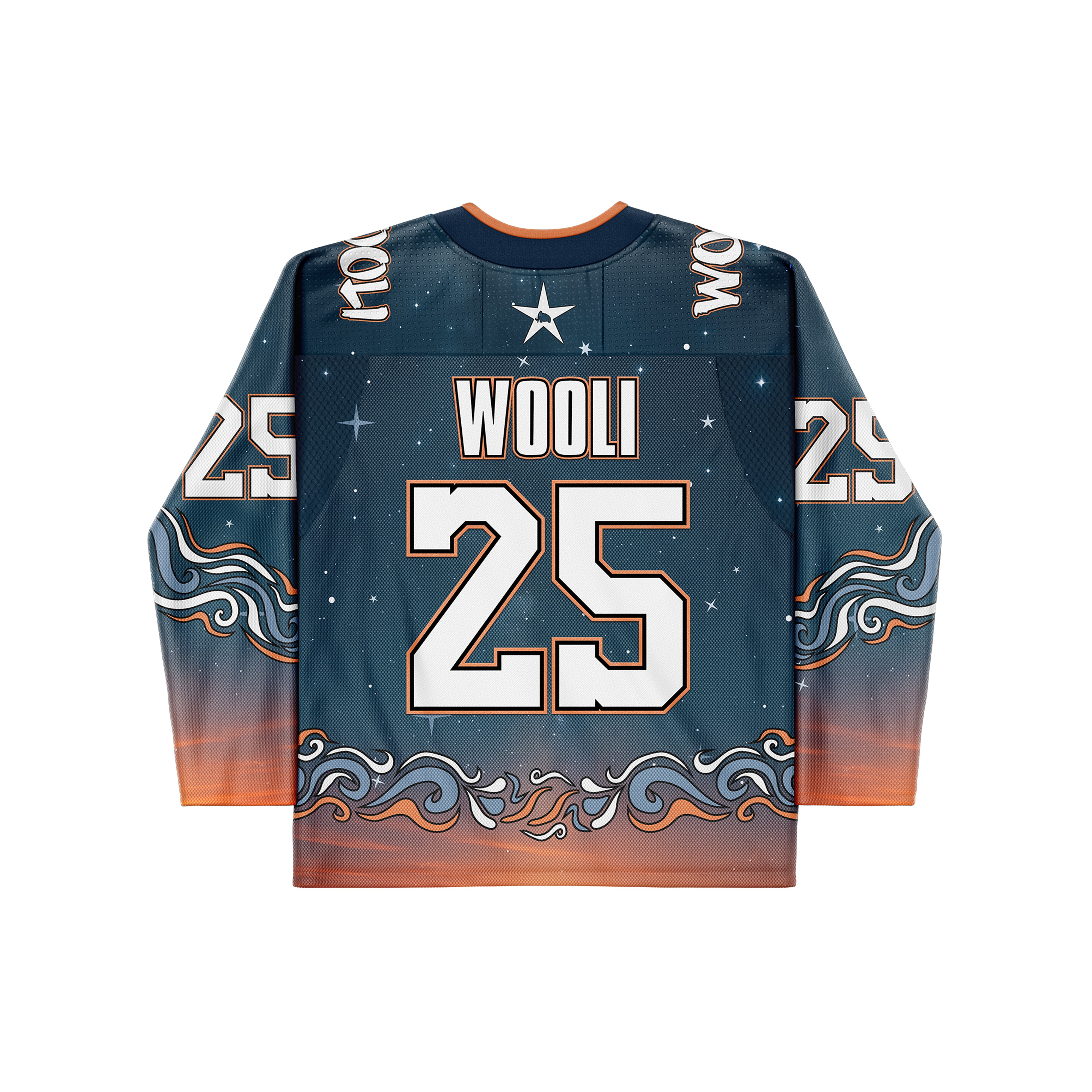 WOOLI STARRY SKY HOCKEY JERSEY