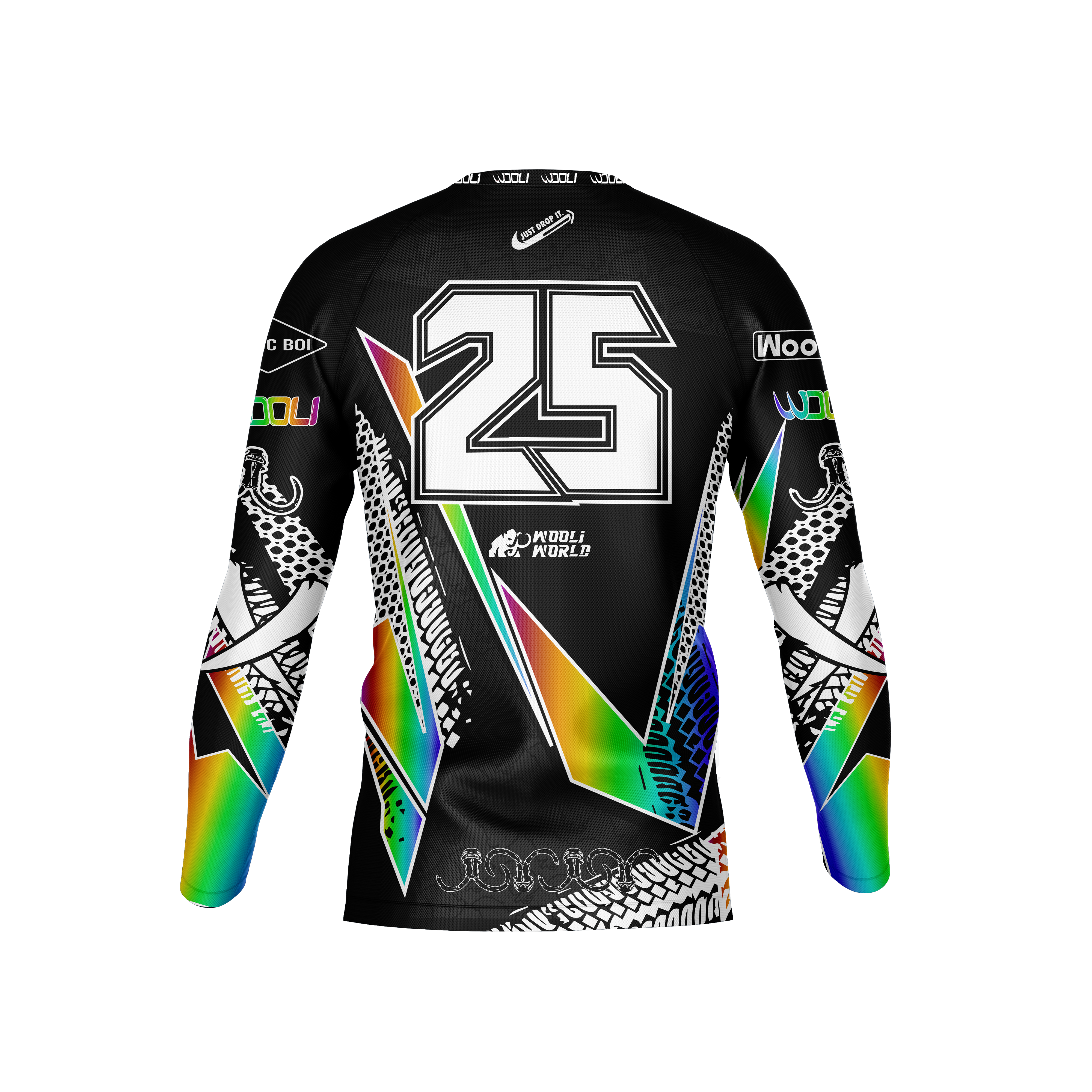 WOOLI RAINBOW MOTOCROSS JERSEY (PRE-ORDER)
