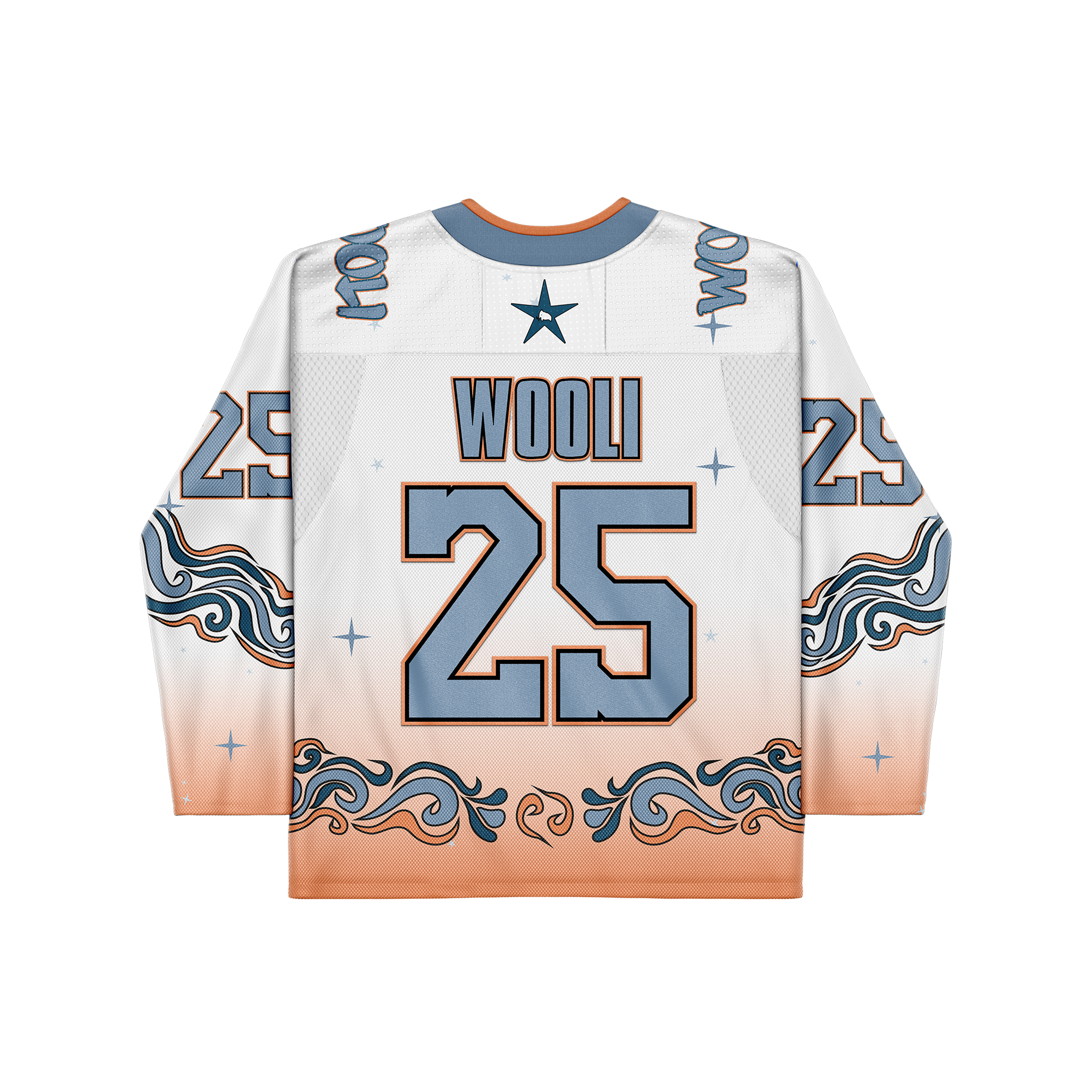 WOOLI REVERSE STARRY SKY HOCKEY JERSEY (PRE-ORDER)