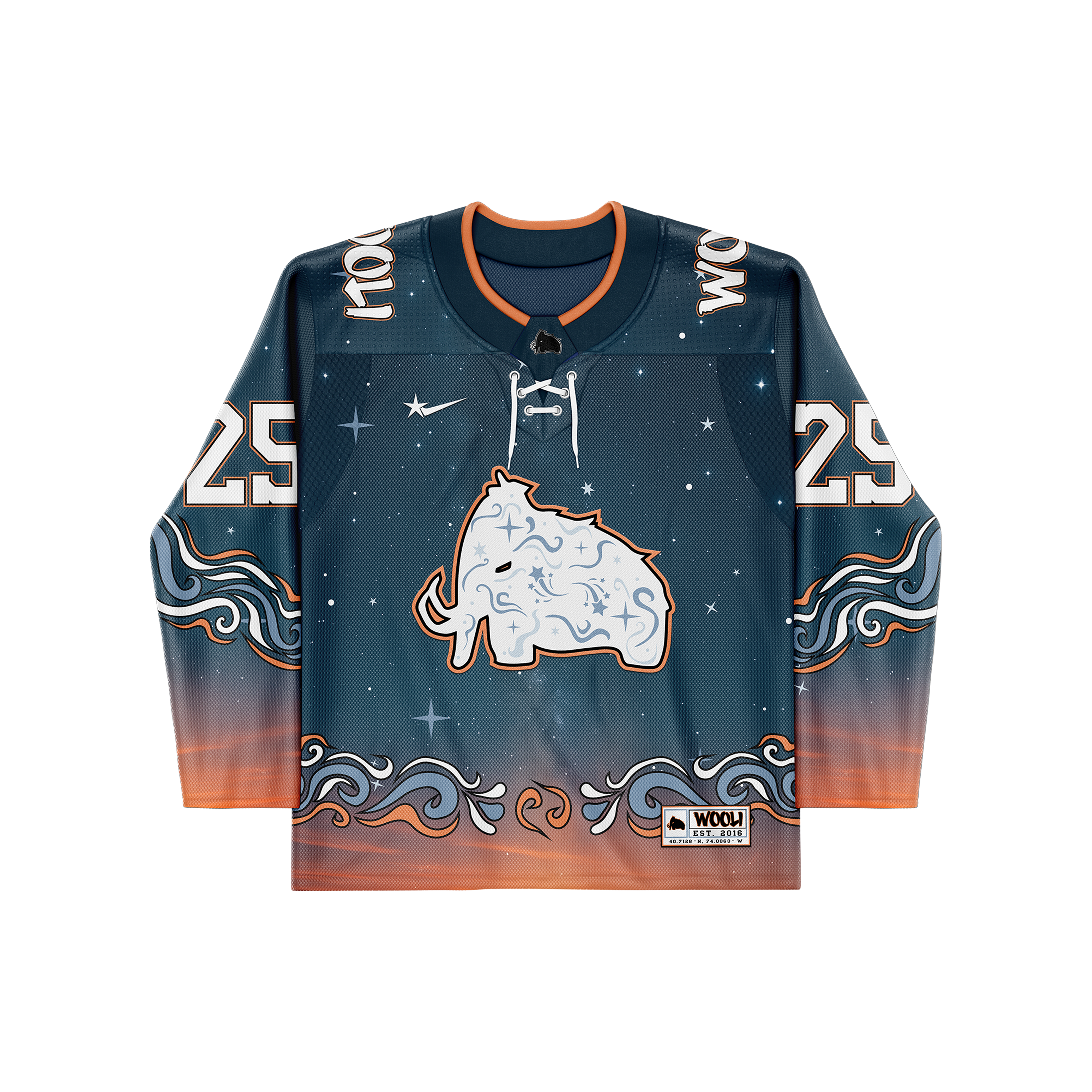 WOOLI STARRY SKY HOCKEY JERSEY