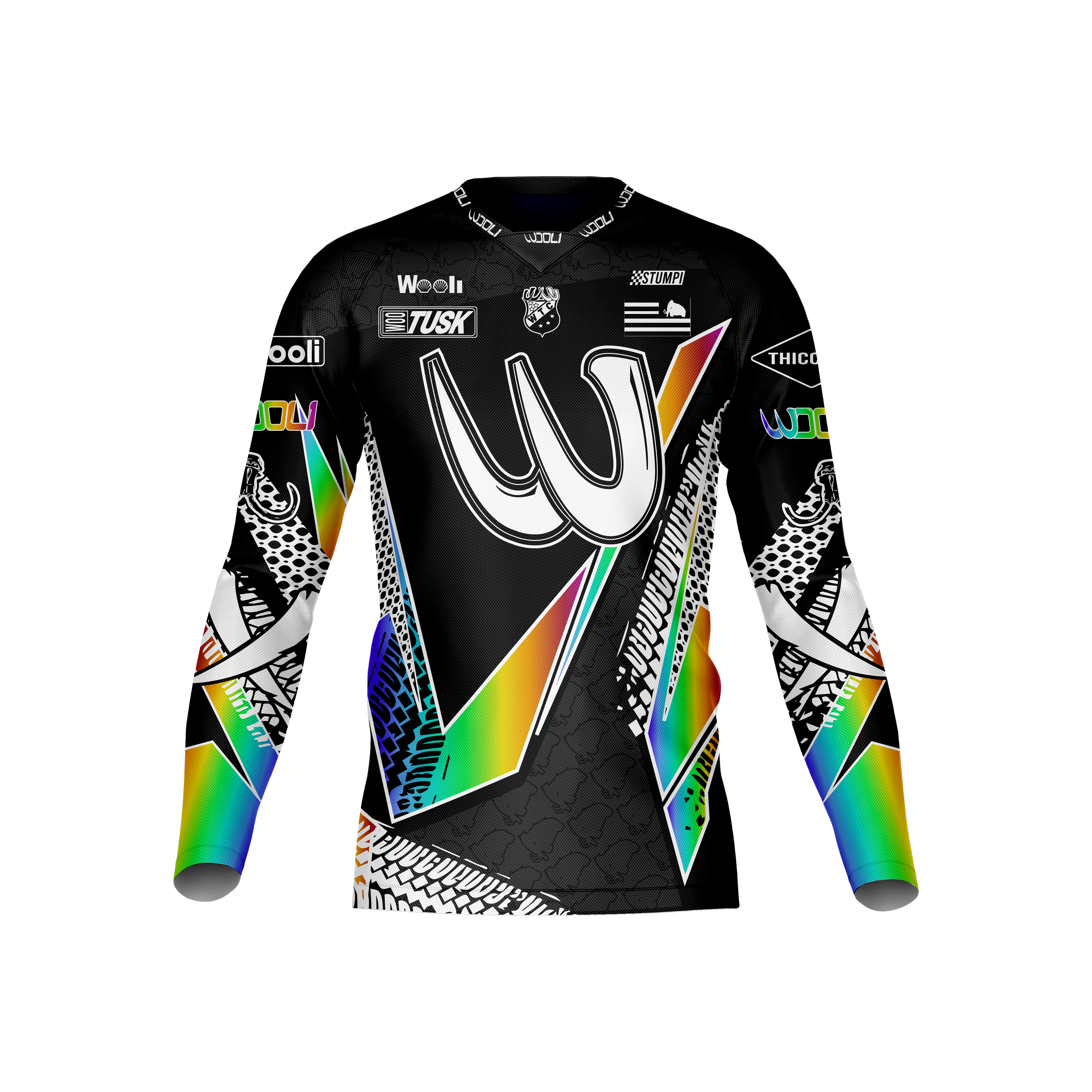 WOOLI RAINBOW MOTOCROSS JERSEY (PRE-ORDER)
