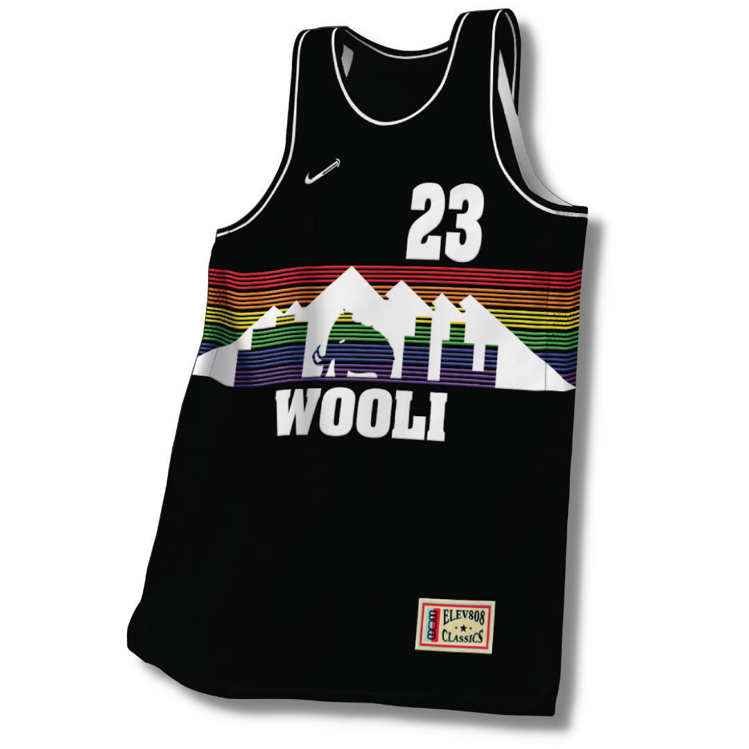 WOOLI DENVER BASKETBALL JERSEY